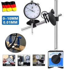 Magnetstativ Magnet Messstativ mit Zentralklemmung + Fühlhebelmessgerät NEU