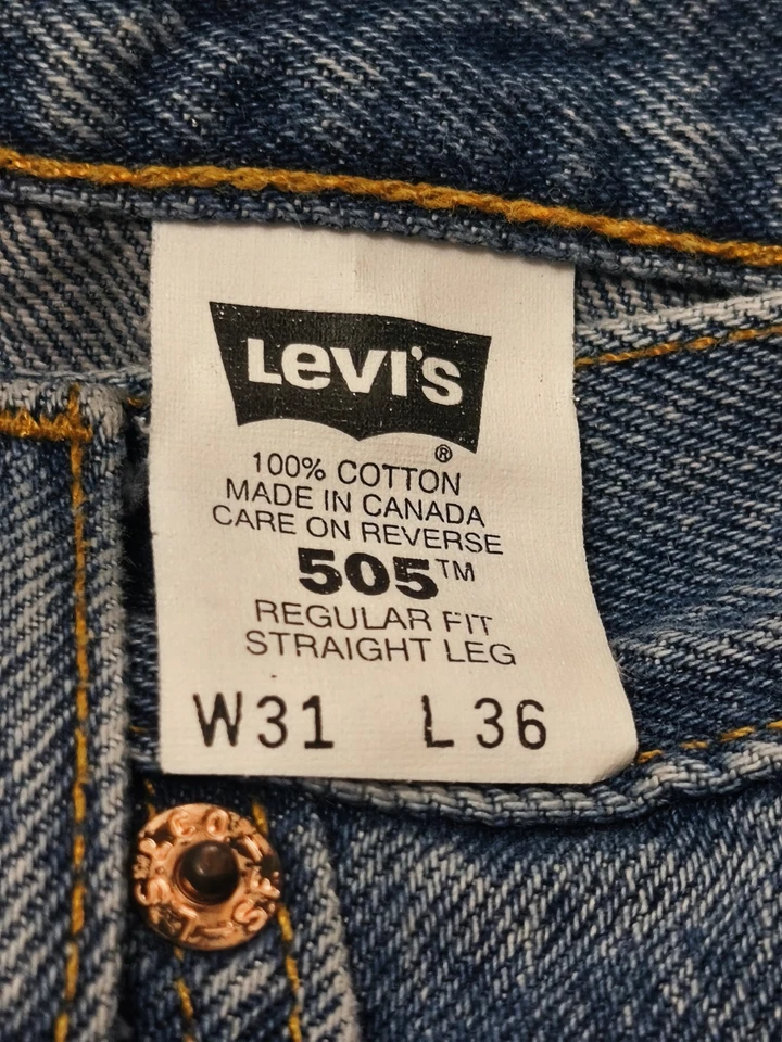 Levi's 505 Regular Fit, foto 4 di 5