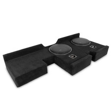 NVX LVE-TOY-TUNDCG2-D12S Dual 12" Loaded Subwoofer Enclosure