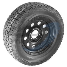 Mitsubishi L200 Series 6 2019- 18" Black Modular Steel Wheel - Wide Offset