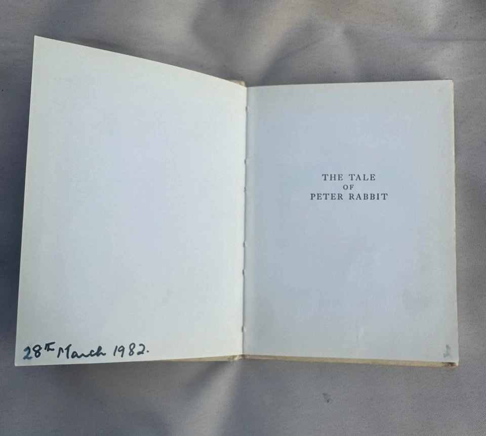 The Tale Of Peter Rabbit By Beatrix Potter - Warne & Co London Vintage Book - Image 4 of 4