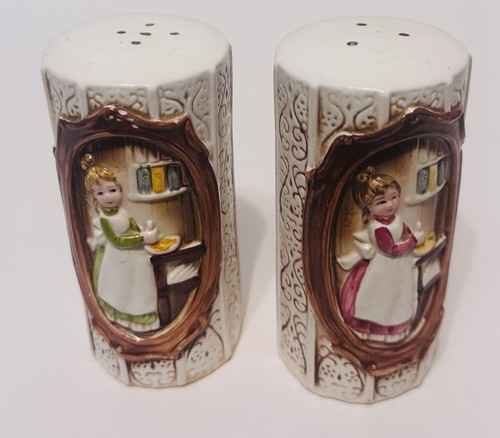 1978 Sears Rehbock und Co Salz & Pfefferstreuer Pionier Mädchen in der Küche - Bild 10 von 15