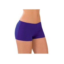 Body Wrappers 607 Women's Size Medium 8-10 Violet Purple Hot Short Panty