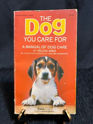 1968 Carnation Friskies Dog Food Advertising Book,  The Dog You Care For  Manual