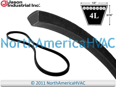V-Belt fits Simplicity Steiner # 105115 1601672 2027102 81A59 A59 | 1/2'' x 61''