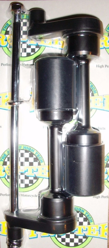 Cuadro deslizante Pro-tek Kawasaki 2008 2009 2010 2011 2012 Ninja 250R EX250R negro Foto 3 de 4