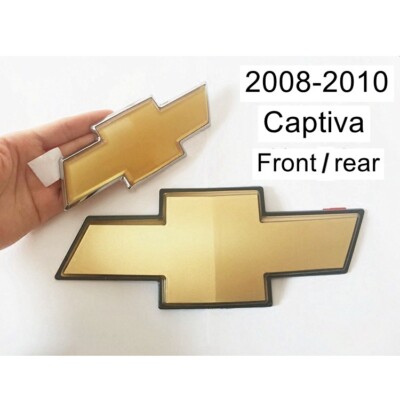 For Captiva Chevrolet 2008-2010 Chevy emblem Front grille Tail trunk badge