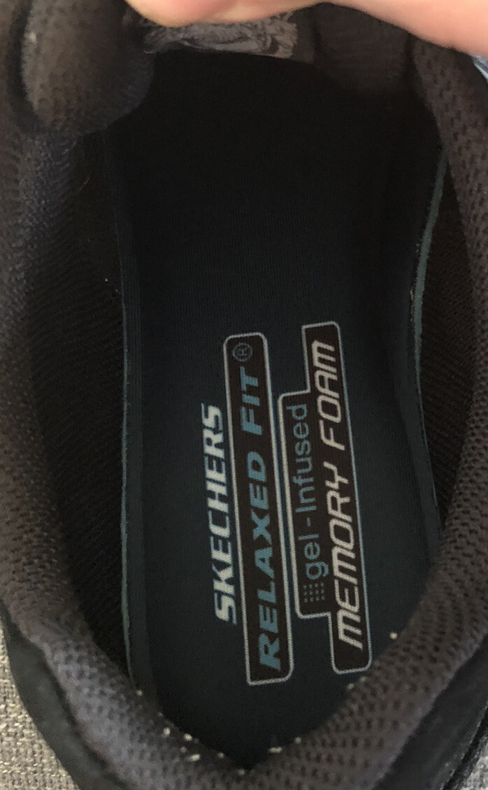 Mens Skechers Relaxed Fit Gel Infused 
