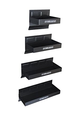 Non-Marring Magnetic Tool/Parts Storage Trays for Rolling 4-Piece Set