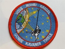 U.S. RAUMFAHRT NASA SPACE AUFN&Auml;HER PATCH STS-99 MISSION FASCHING KARNEVAL