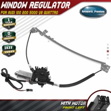 Power Window Regulator W5-pin Motor For Audi 100 200 5000 V8 Quattro Front Left Power Window Regulator W5-pin Motor For Audi 100 200 5000 V8 Quattro Front Left