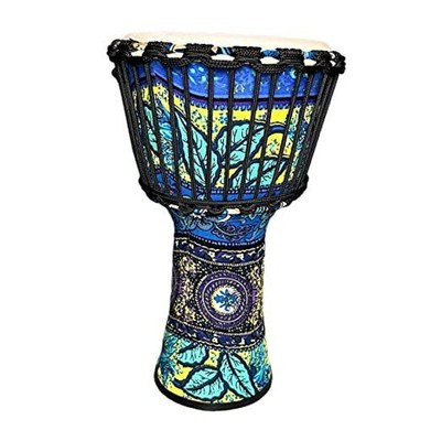 RUOSWTE 8.5 ''Djembe Drum, Bongo Drum, Percussion Music, Sheepskin Drum Face, 