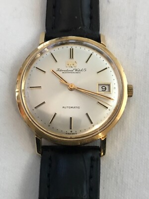 IWC SCHAFFHAUSEN k18 750 ゴールド IWC International Watch Co Schaffhausen Solid18K(750) Gold