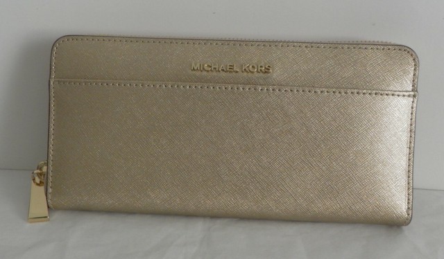 michael kors zip around wallet