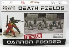 Wargames Atlantic WAADF005 Cannon Fodder (Death Fields) Infantry Militia Crew