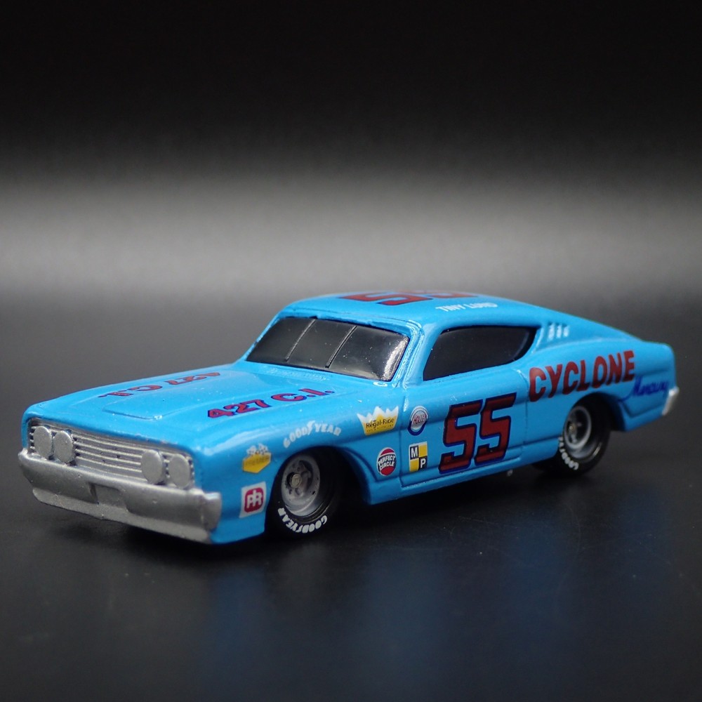 1969 69 MERC MERCURY CYCLONE TINY LUND #55 NASCAR 1:64 SCALE DIECAST MODEL CAR