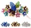 Women's Rhinestone Crystal Flower Butterfly Metal Hair Claw Clip - Decorative Hair Clamp 6 thumbnail image