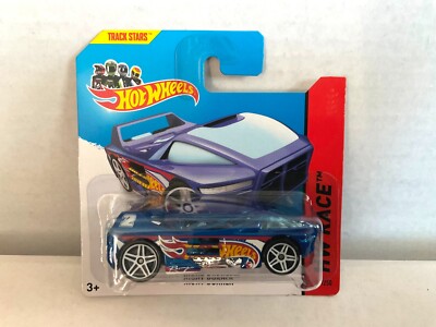 Hot Wheels Treasure Hunt TH - 2014 HW Race - NIGHT BURNER #147 - SHORT CARD!