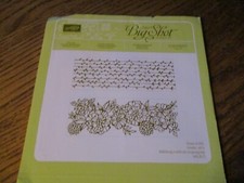 Sizzix Big Shot Textured Impressions For Stampin Up Emboosing Folder Petal Pair