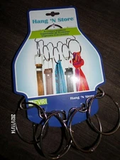New, EVRI Hang 'N Store Accessory Organizer 5 Rings Attached