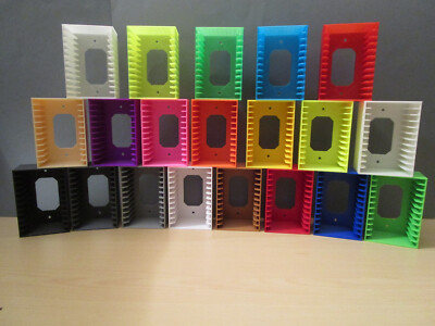 Mini Disc   12er Box Case für 12 MD Aufbewahrungsbox   Ständer, Rack, Regal,