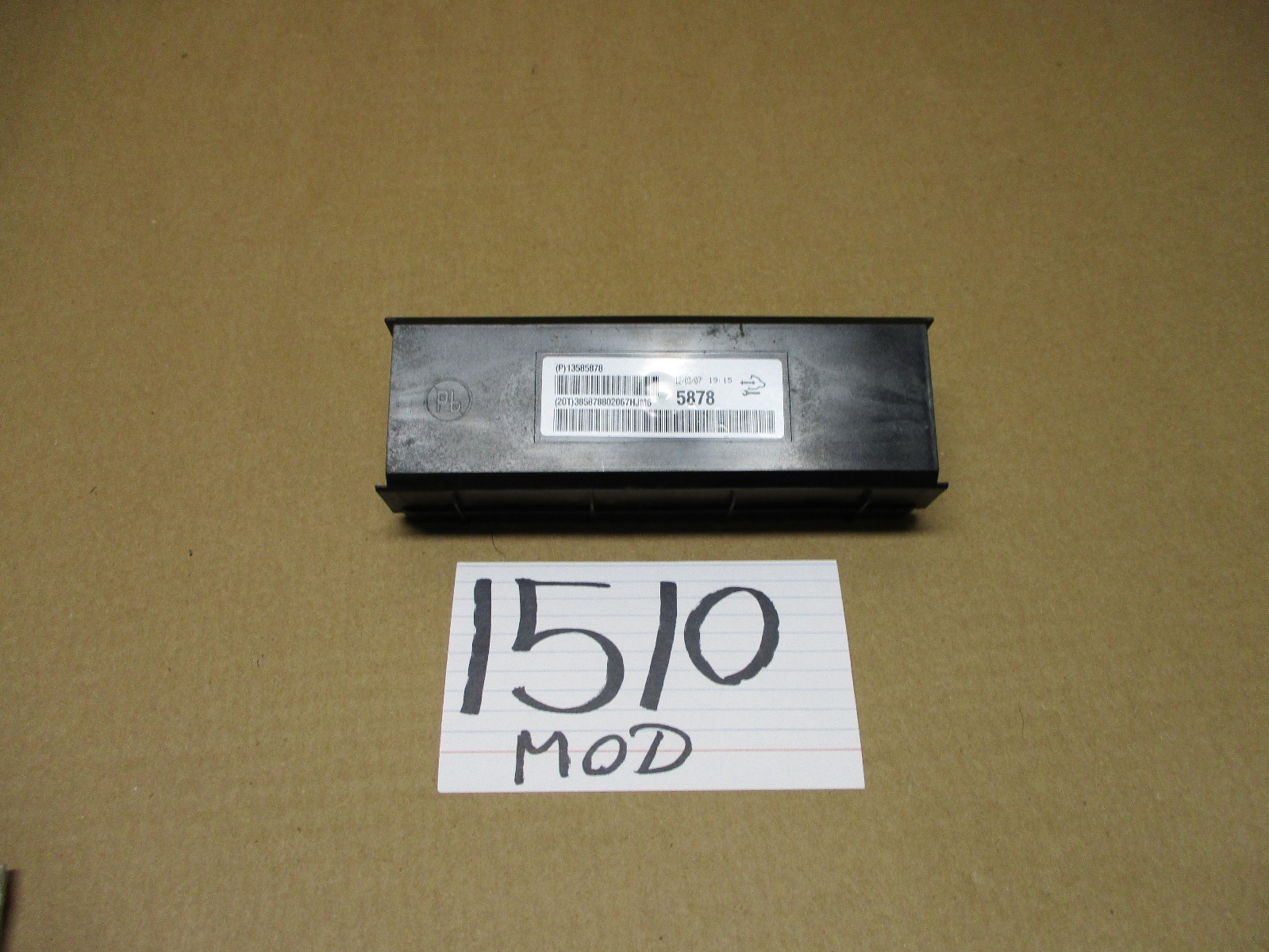 2013 Chevrolet Cruze Temperature Control Module Computer #1510-MOD 