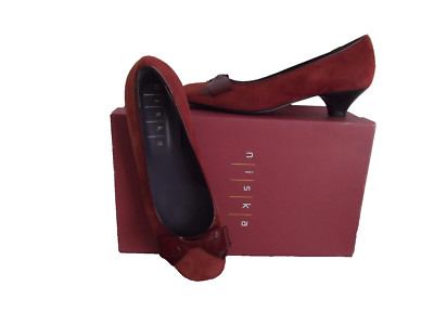 NISKA Scarpe Basse  Confort Ballerine 36EU Tacco H 4cm  Vera Pelle List.86 