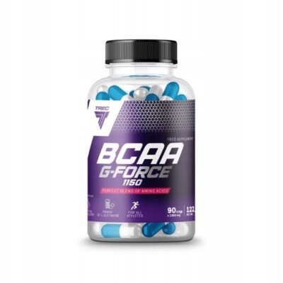 Trec Nutrition BCAA G-FORCE 90 capsules, branched chain amino acids+glutamine