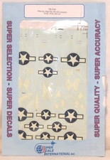 SuperScale 72-741 F4U - FG-1D Corsairs VF-83 - VMF-122 Decal 'Forest Creek Gems'