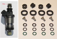 Honda Fuel Injector Service Seal Kit Keihin injectors - O-rings Filters Spacers