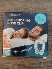 3 pcs Anti Snoring Devices - Silicone Magnetic Anti Snoring Nose Clip