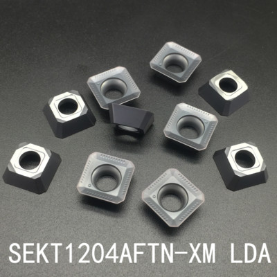 10pcs SEKT1204 AFTN-XM LDA SEKT carbide inserts milling cutter TURNING INSERTS