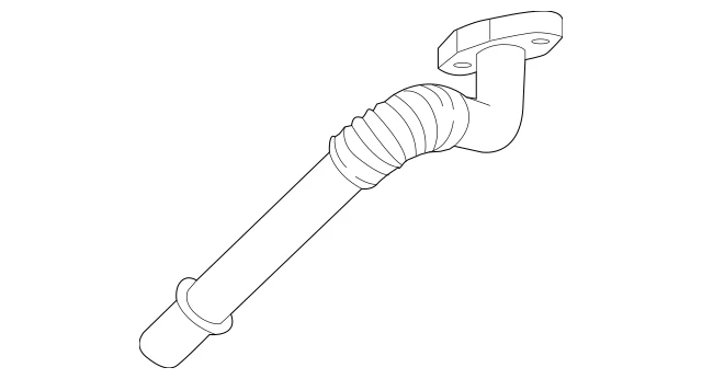 Línea de tubo de salida de aceite turbo diésel GM Van 2016-2022 genuina 2,8 L 12625844 Foto 4 de 4