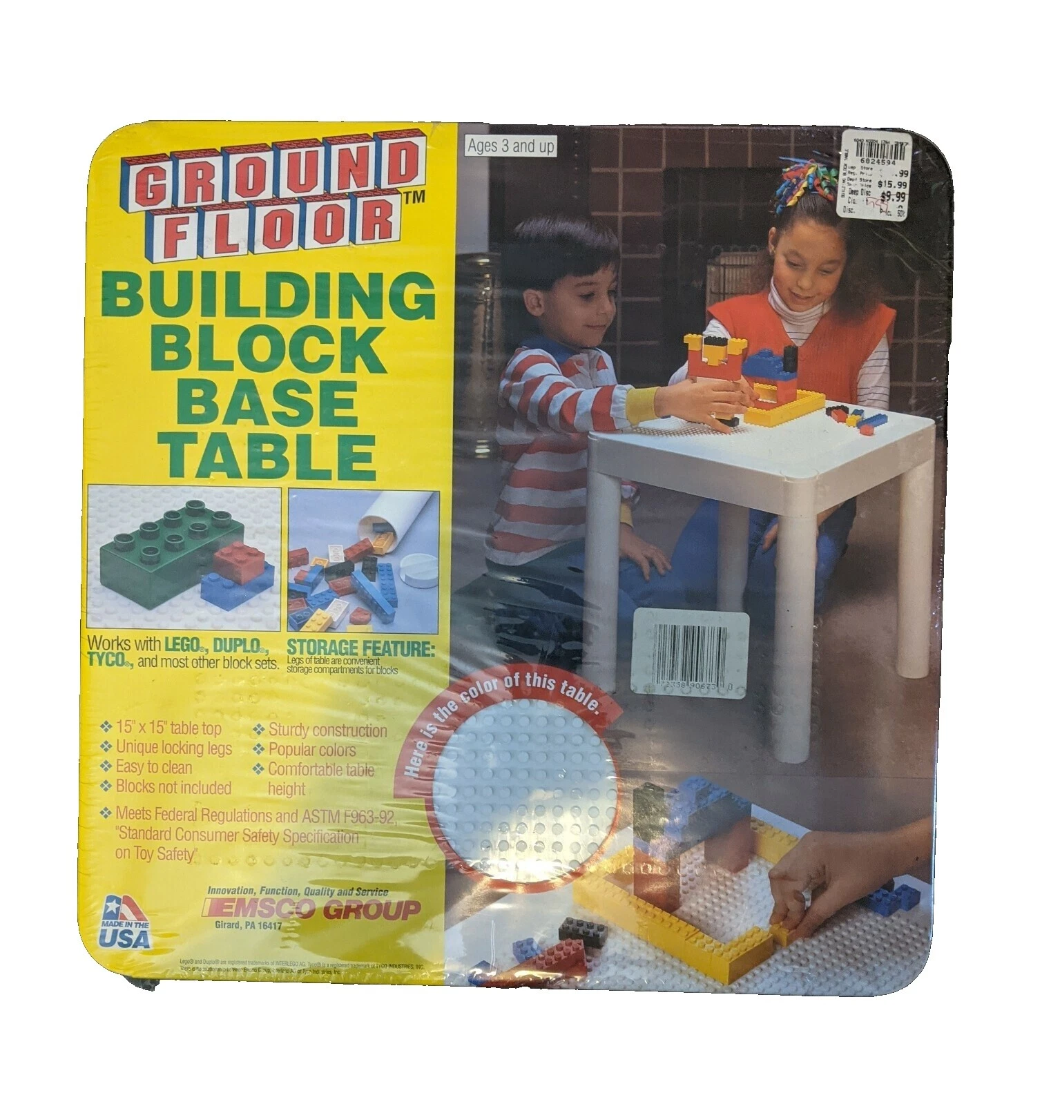 Mesas de juguete de construcción