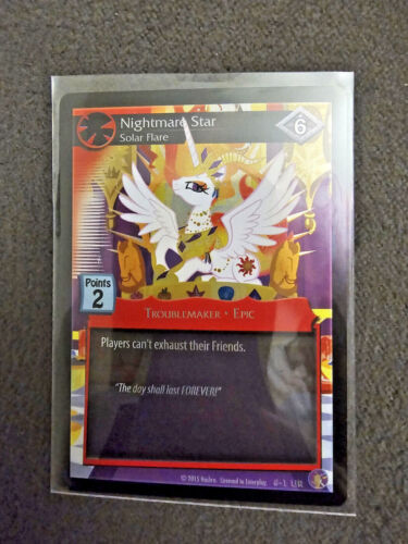 My Little Pony CCG ULTRA RARES- Complete your collection! - Afbeelding 1 van 125