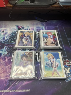 Bushiroad HG 4x Rent-a-Girlfriend sleeves 75 ct x 3 & 60 ct x 1 New sealed