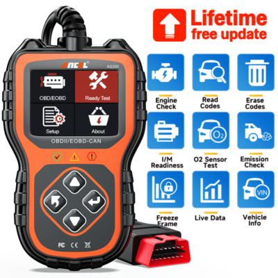 Check Engine Fault ODB2 Diagnostic Scan Tool Code Reader Car OBD2 Scanner 