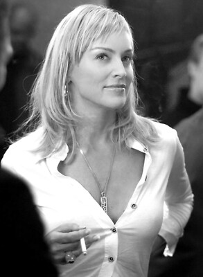BASIC INSTINCT N&B PHOTO, SHARON STONE (P1) FORMAT 20X27 CM
