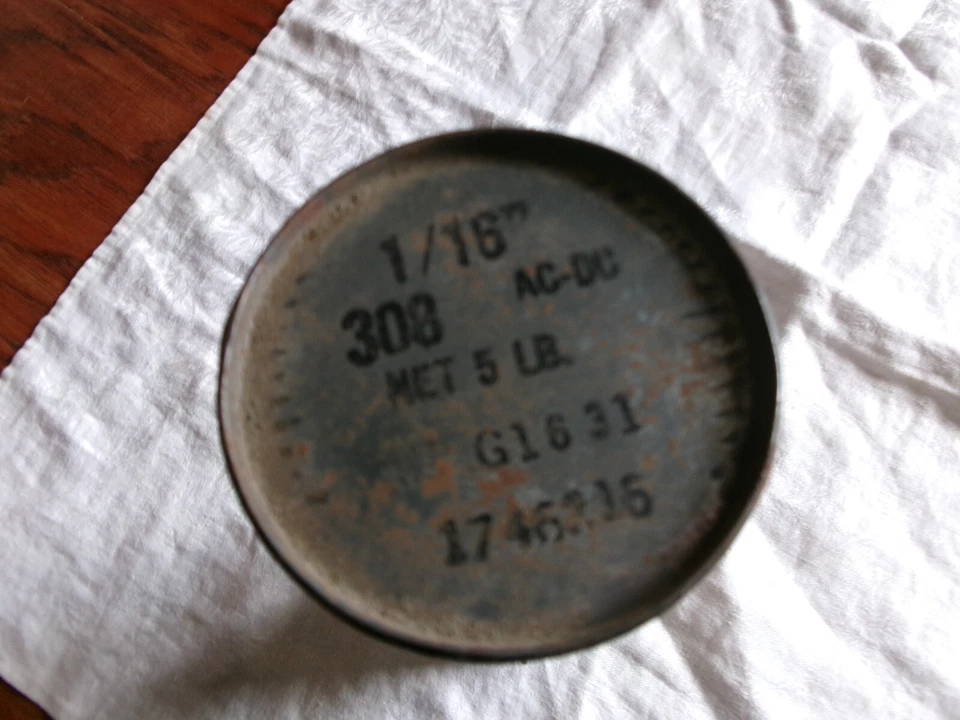 Electrodos McKAY Y VARILLA DE SOLDADURA 1/16" 1746.16 308 ac/dc 5 lb G1631 Foto 2 de 4