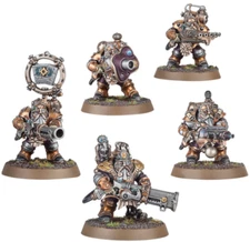 Grundstok Thunderer x 5-Kharadron Overlords-Dwarf-Warhammer-Age of Sigmar-AoS