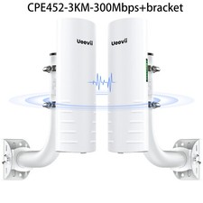 Wireless Bridge Outdoor with 2 Bracket UeeVii CPE452 Point to Point Long Range
