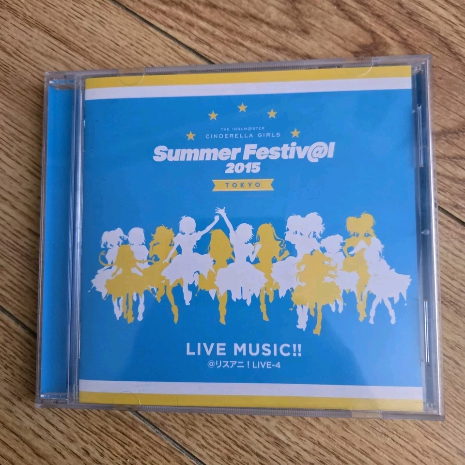 THE IDOLM@STER CINDERELLA GIRLS LIVE MUSIC! リスアニ! LIVE-4 Summer Festiv@l 2015 CD Foto 2 de 4