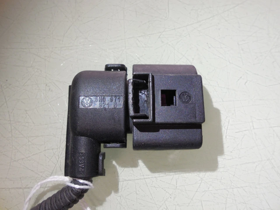 04-10 Volkswagen Touareg Conector eléctrico coleta 3 cables 6H0971921B Foto 2 de 4
