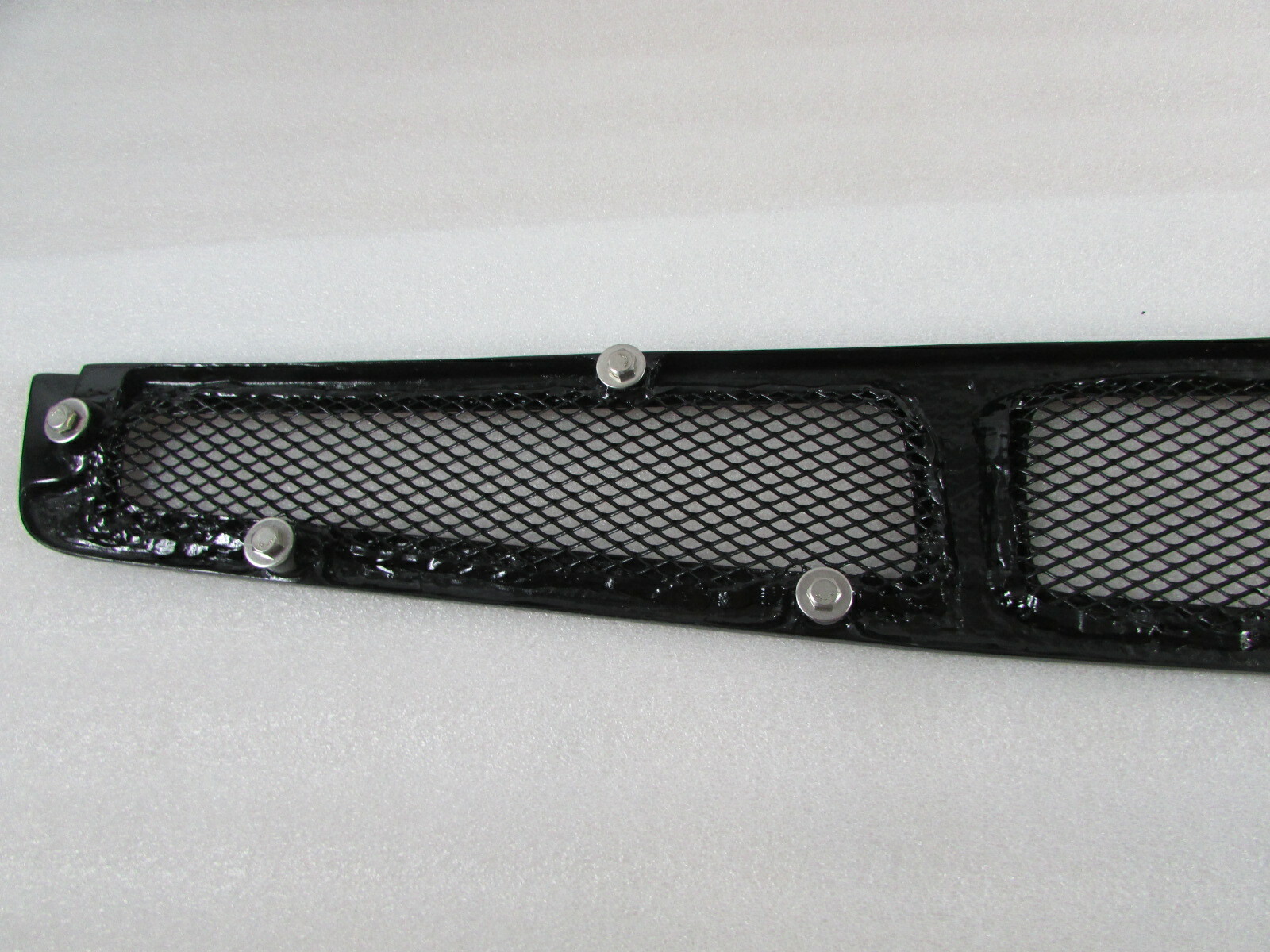Ferrari F430 Spider, Carbon Fiber Engine Deck Lid Grille Louvers, New 1x1 Weave