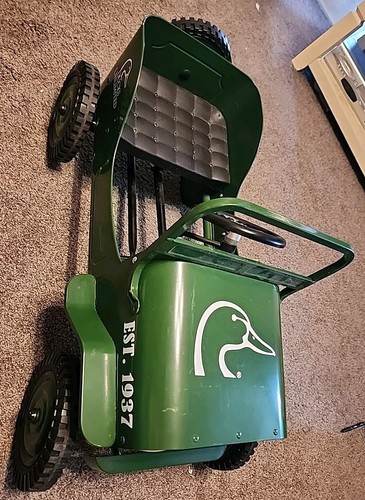 DU U.S. Army style vehicle with DUCKS UNLIMITED KIDS PEDAL