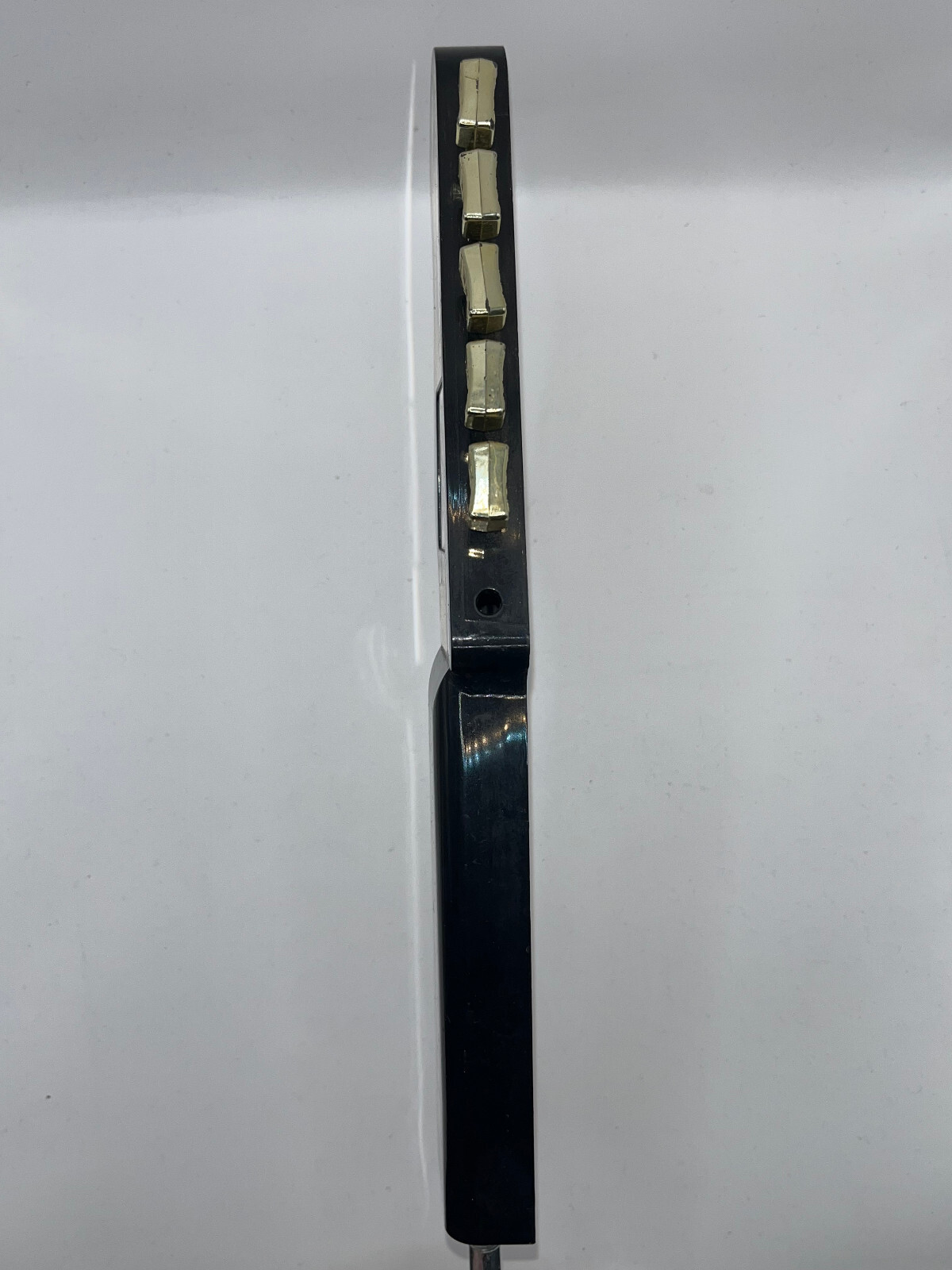 MILLER LITE Light Guitar Beer Tap Handle Kegerator Used Molson Coors