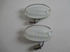 57 Chev Clear LED Reverse Lights New 1957 Back Up 210 150 Belair Chevrolet