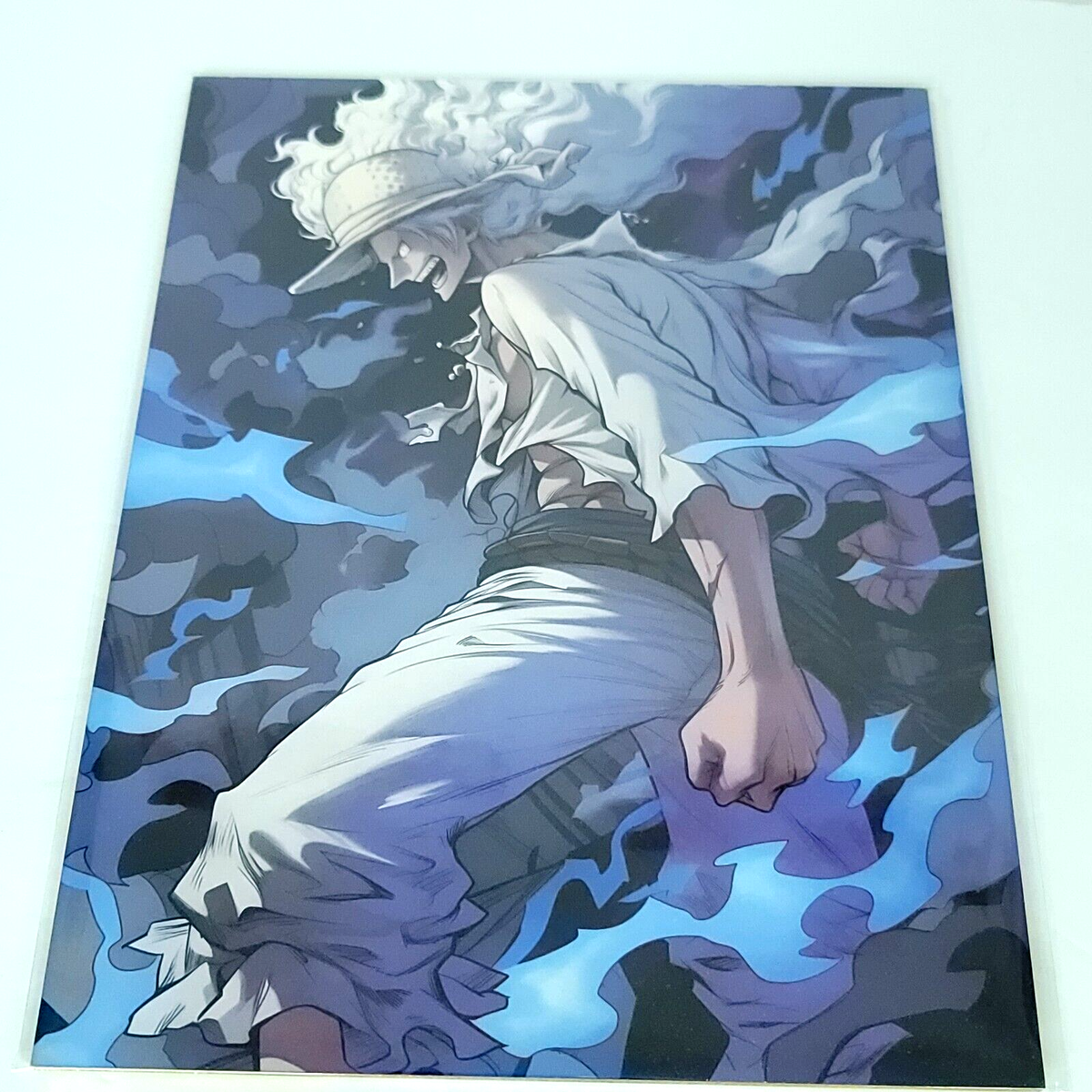 Gear 5 Laugh Luffy One Piece HZ2-057 Double-sided Art A4 8