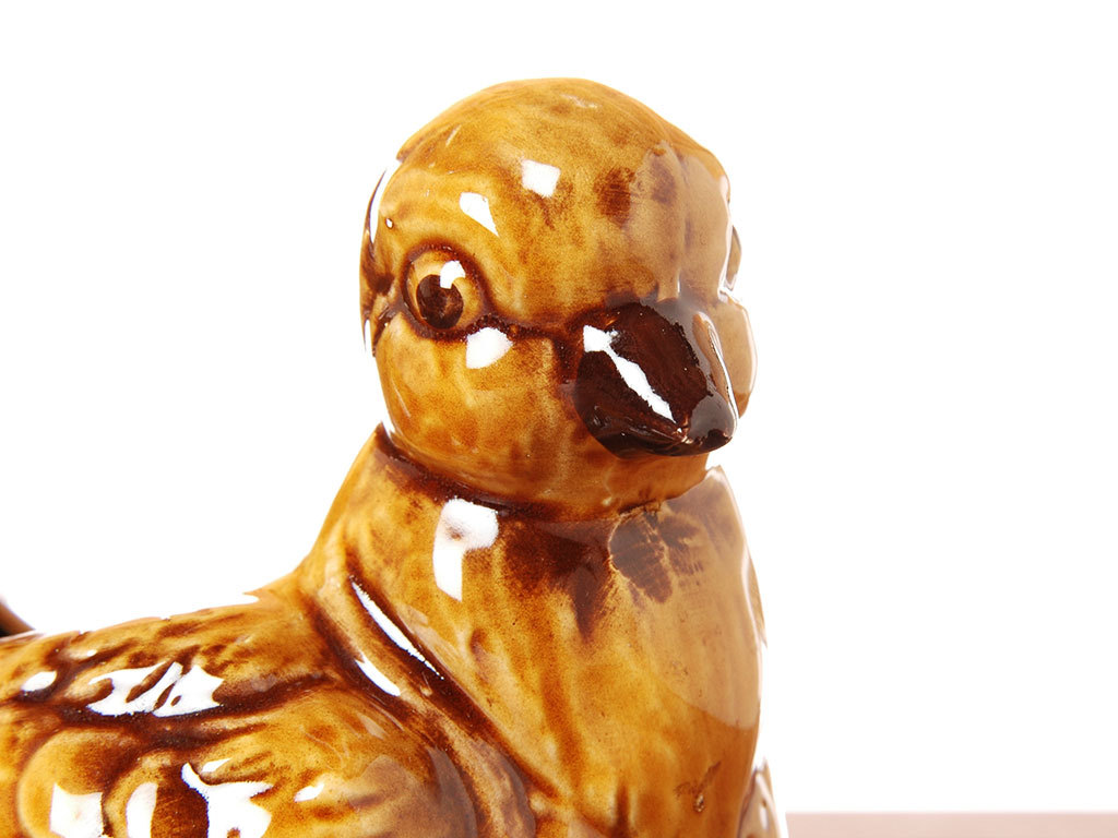 Vintage Bird Planter Gold Brown Ceramic Made in Japan | eBay