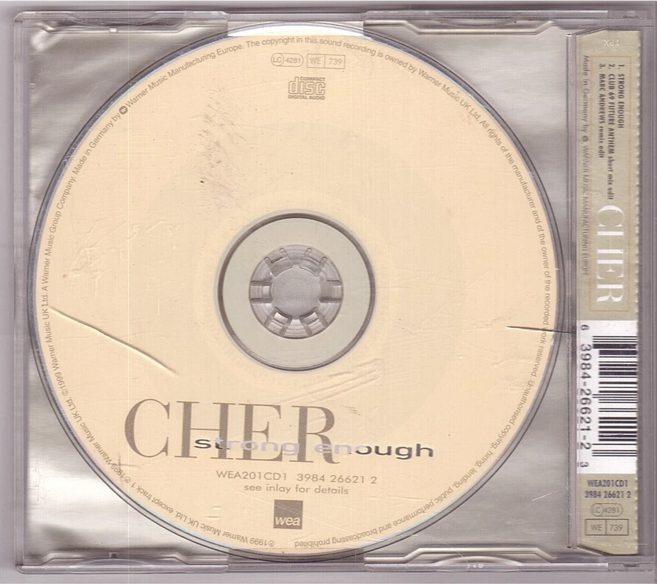 Cher - Strong Enough (Maxi-CD 1999) - Bild 2 von 2